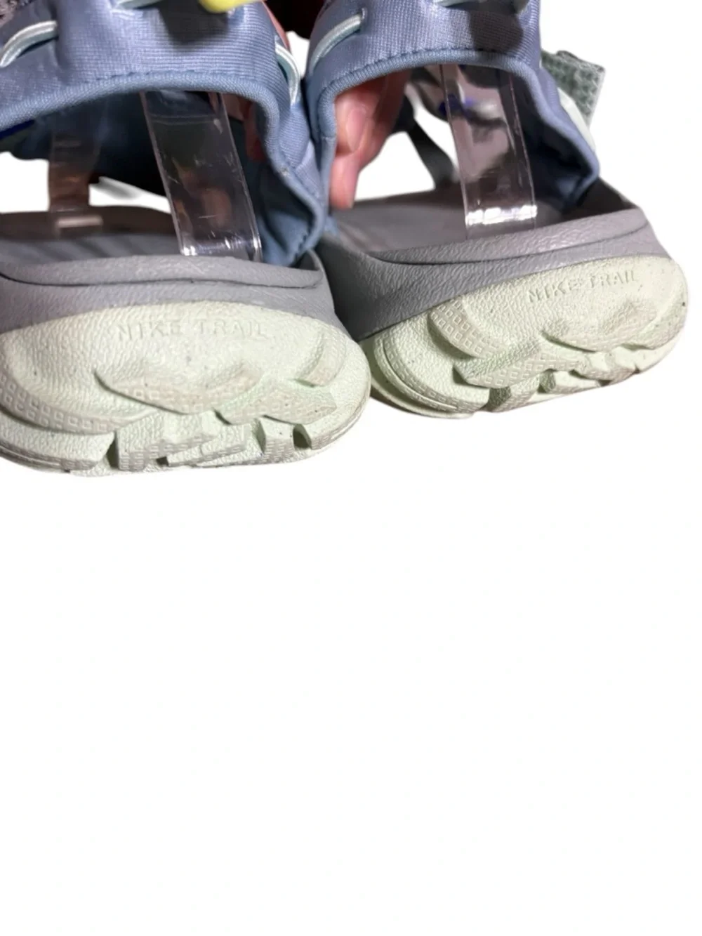 Nike Oneonta NN sandals in‎ worn blue/multi Size 8